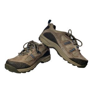 New Balance 646 Shoes Brown Walking Hiking Trail Water Resistant
